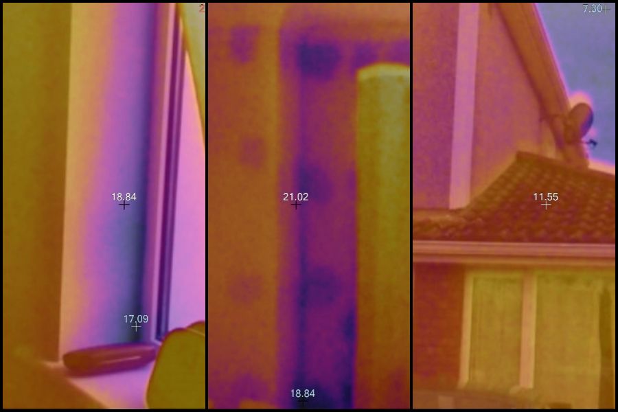Thermal Imaging Survey of 1990s Property